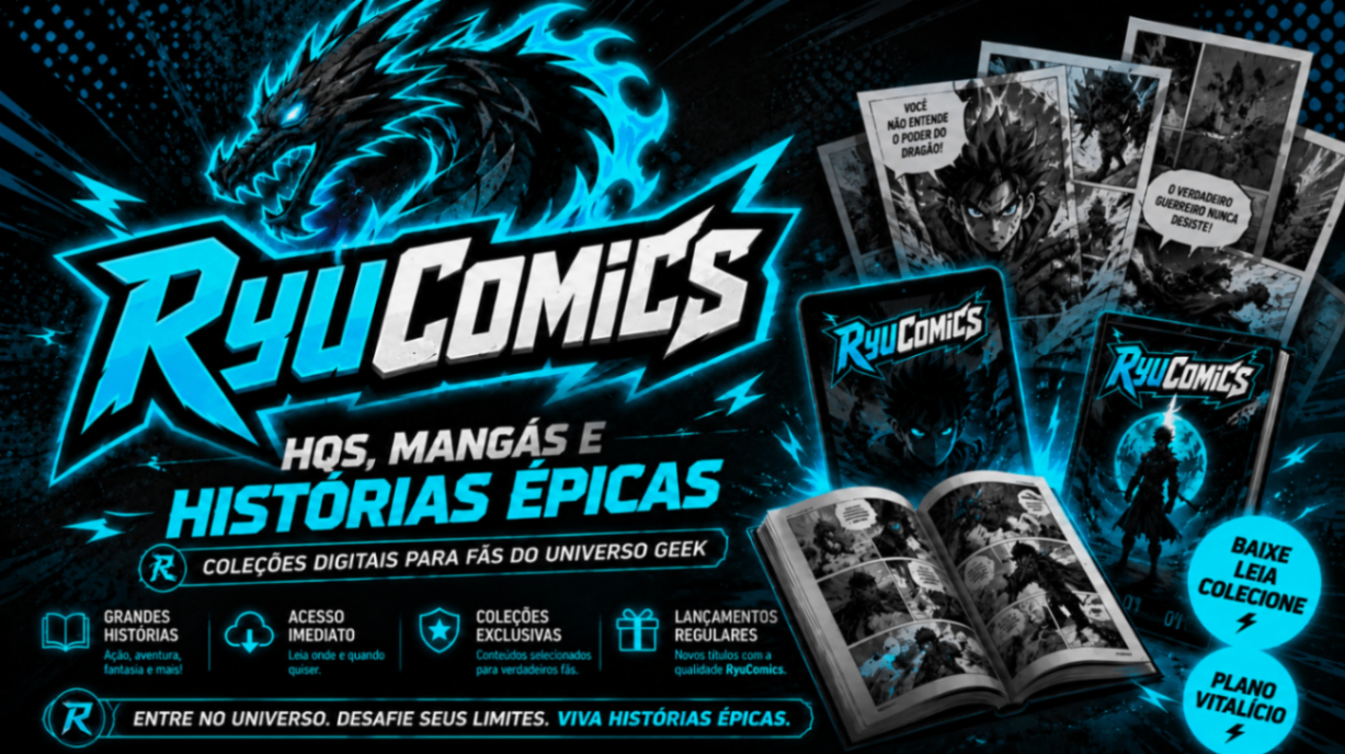 RyuComics - Plano Vitalício