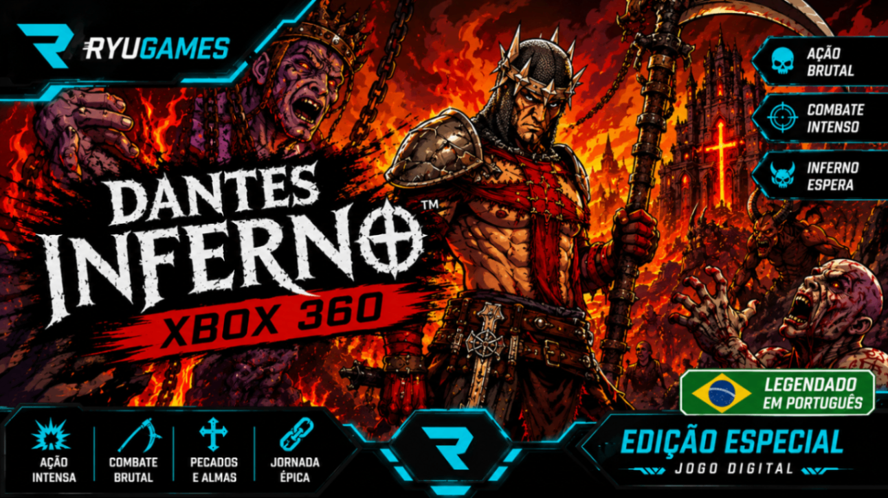 DANTE'S INFERNO – XBOX 360 (LEGENDADO PT-BR)