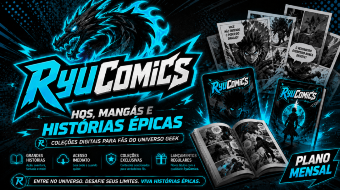 RyuComics - Plano Mensal